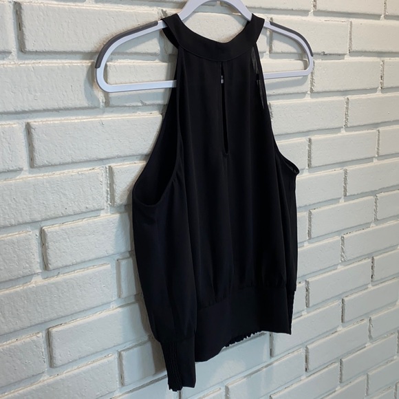 Express Black Key Hole Tank Top Size Medium - Picture 2 of 6